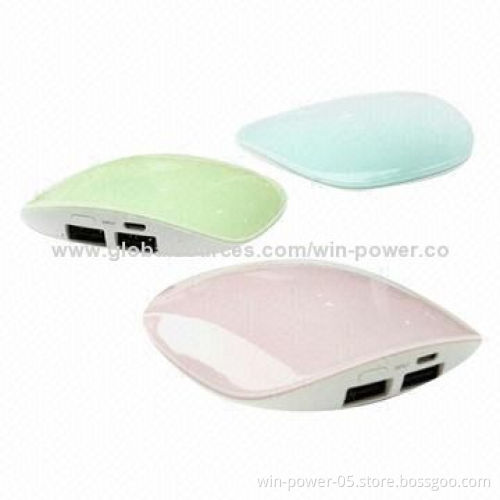Hot-selling Original Design 3,000mAh Power Banks, OEM Colors with USB Ports